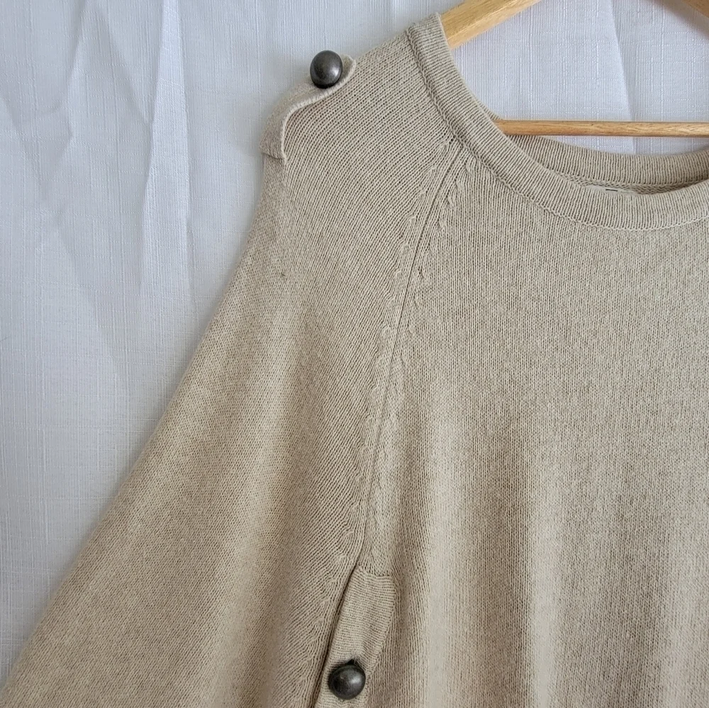 WOOL Blend Boho Festival Poncho - Picture 6 of 16